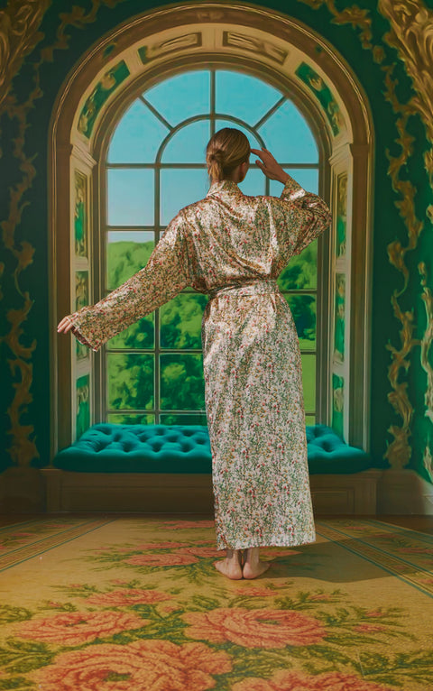 BLUSH GARDEN ROBE