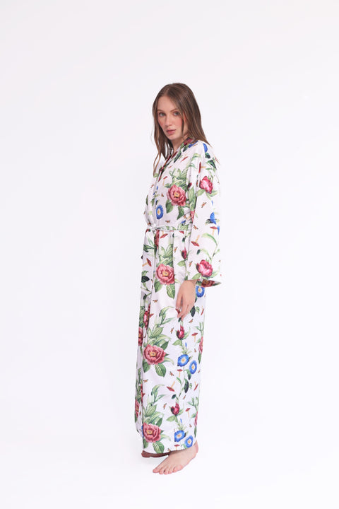FLORAL ROBE